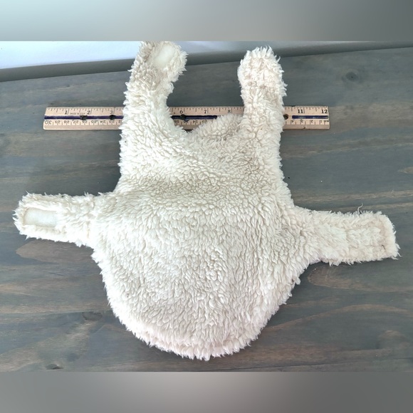 AFP All For Paws Brown & Cream Sherpa Pet Cat & Dog Coat/ Wrap/ Sweater - Picture 10 of 12